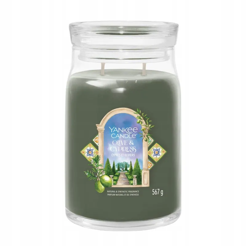 Yc Signature - świeca duża Olive & Cypress Yc Signature - świeca duża Olive & Cypress