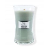 Świeca tradycyjna sojowa Lavender & Cedar Woodwick 1 szt.
