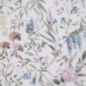 Pościel satynowa Spring 140x200 biała zielona botaniczny kwiatowy ogród Pościel satynowa Spring 140x200 biała zielona botaniczny kwiatowy ogród