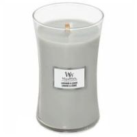 Świeca tradycyjna sojowa Lavender & Cedar Woodwick 1 szt.