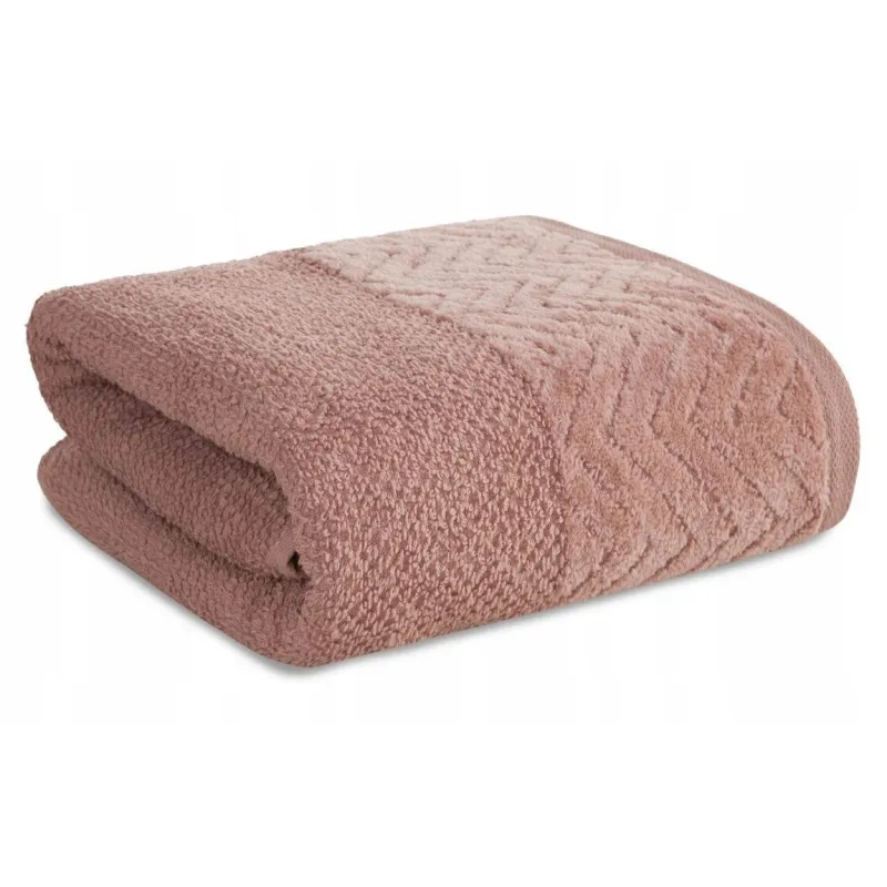Ręcznik 70X140 Eurofirany Loren 06 puder Ręcznik 70X140 Eurofirany Loren 06 puder