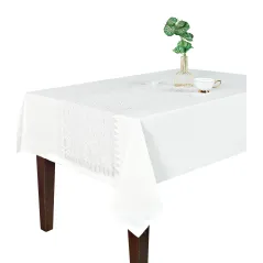 Obrus Gipiura 85x85 biały