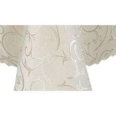 Obrus Plamoodporny Krem 140 x 260 Ornament Pnącza