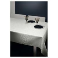 Obrus Plamoodporny Krem 140 x 200 Ornament Pnącza