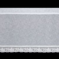 Firana gotowa Lari na taśmie 150 x 60 cm biały
