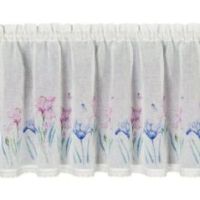 Firana gotowa Dolorez na taśmie 150 x 60 cm biały