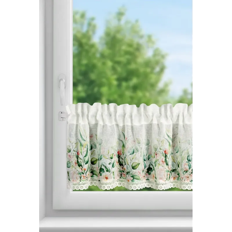 Firana gotowa Estera na taśmie 150 x 30 cm biały Firana gotowa Estera na taśmie 150 x 30 cm biały