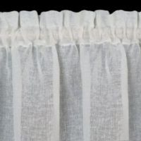 Firana gotowa Nati na taśmie 150 x 30 cm biały