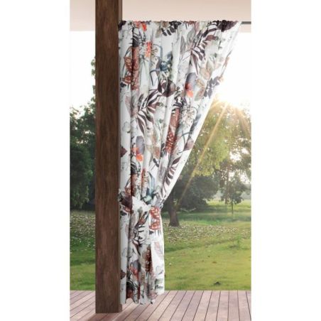 Zasłona gotowa Garden 21 na taśmie 155 x 200 cm biały