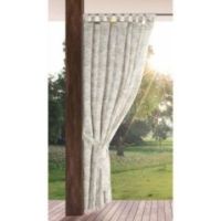 Zasłona gotowa Garden 12 na szelkach 155 x 260 cm kremowy