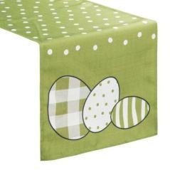 Obrus wiosna 35 x 140 cm zielony