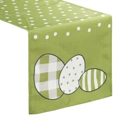 Obrus wiosna 35 x 140 cm zielony