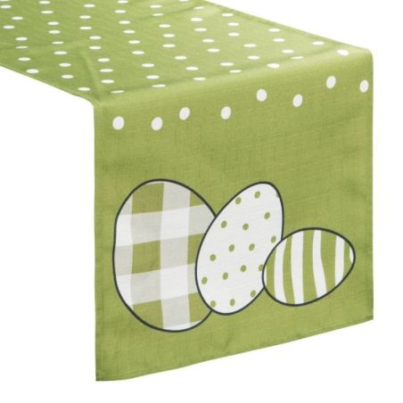 Obrus wiosna 35 x 140 cm zielony