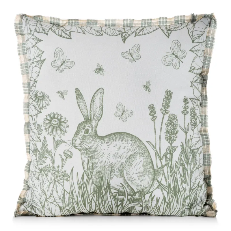 Poszewka wiosna 61 45 x 45 cm kremowy Poszewka wiosna 61 45 x 45 cm kremowy
