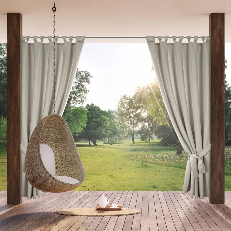 Zasłona gotowa Garden na szelkach 155 x 240 cm beżowy Zasłona gotowa Garden na szelkach 155 x 240 cm beżowy