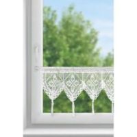 Firana gotowa Martha na taśmie 150 x 30 cm biały