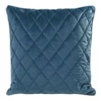 Poszewka velvet 28 50 x 50 cm granatowy