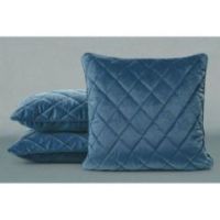 Poszewka velvet 28 50 x 50 cm granatowy
