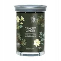 Świeca zapachowa Yankee Candle Signature tumbler 2 knoty Silver Sage&Pine