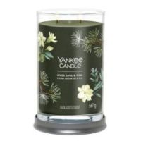 Świeca zapachowa Yankee Candle Signature tumbler 2 knoty Silver Sage&Pine