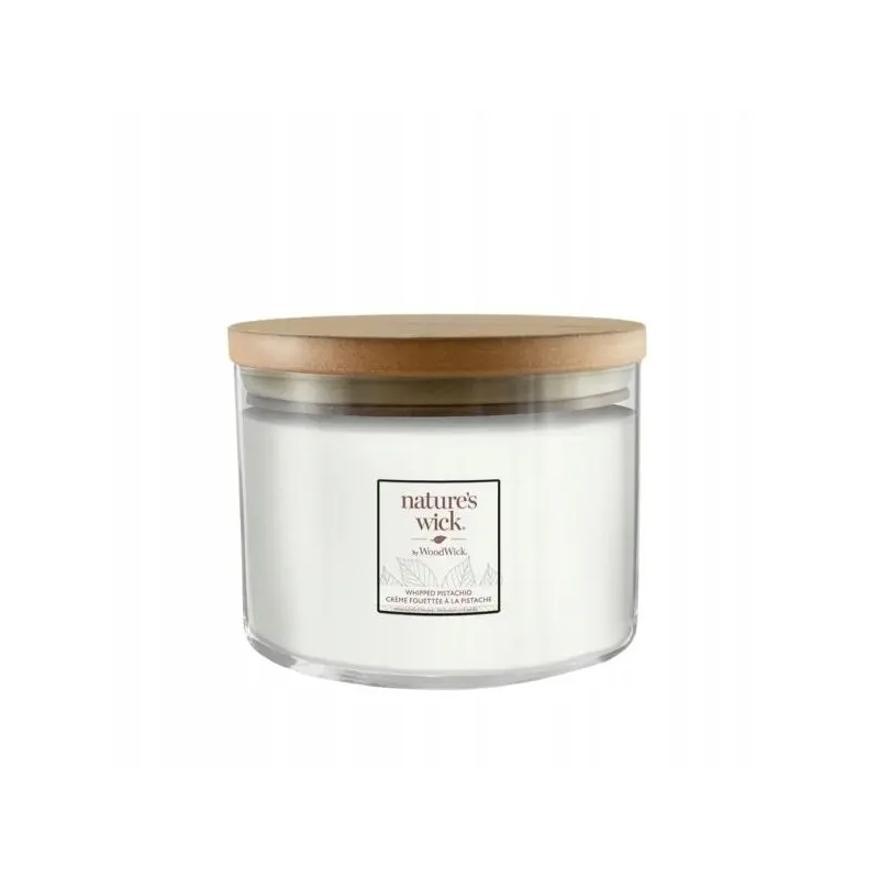 Świeca zapachowa sojowa Whipped Pistachio Woodwick 1 szt. Świeca zapachowa sojowa Whipped Pistachio Woodwick 1 szt.