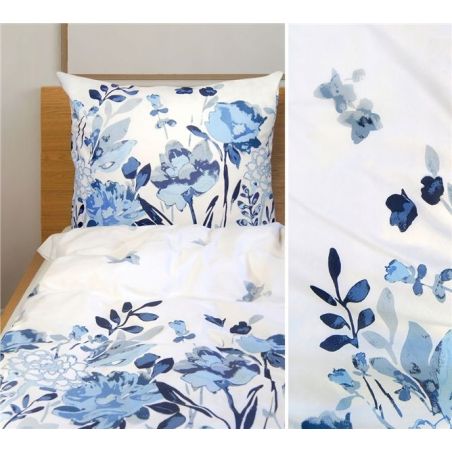 Komplet pościeli 140x200 Bawełna Premium Błękit