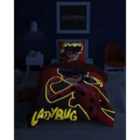 Pościel 160X200 Fluorescencyjna Ladybug 05