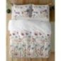 Pościel z bawełny bawełna 100% 160x200 łąka kwiaty zielono biała 5341 Pościel z bawełny bawełna 100% 160x200 łąka kwiaty zielono biała 5341