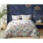 Pościel z bawełny bawełna 100% 160x200 łąka kwiaty zielono biała 5341 Pościel z bawełny bawełna 100% 160x200 łąka kwiaty zielono biała 5341