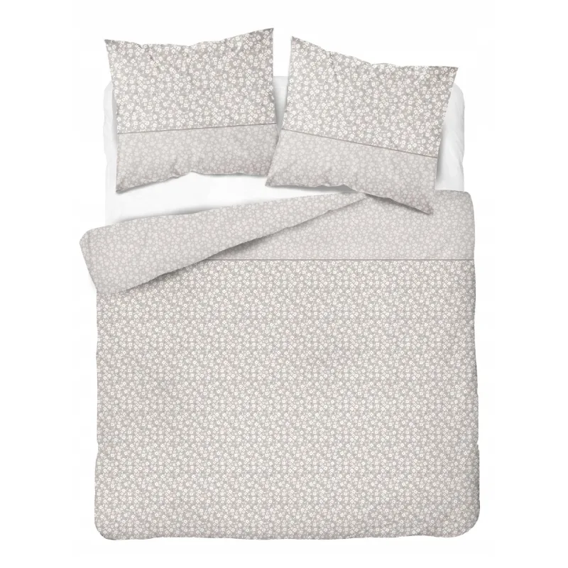 Pościel z bawełny bawełna 100% 160x200 łąka kwiaty beżowa 5336B Pościel z bawełny bawełna 100% 160x200 łąka kwiaty beżowa 5336B
