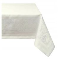 Obrus Teflonowy z Ornamentem 140 x 220 Laura Krem
