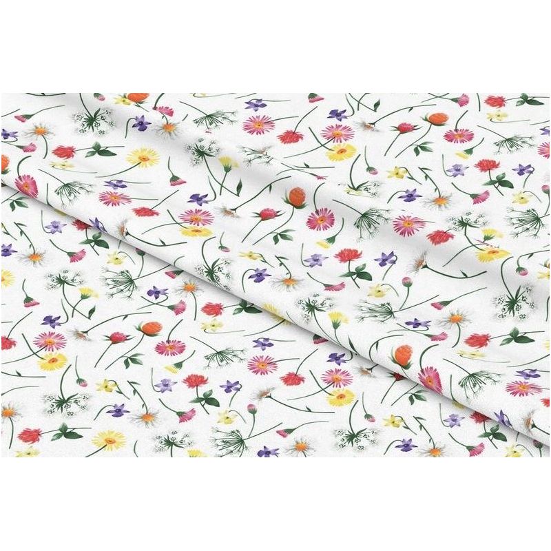 Tkanina plamoodporna 140 cm obrusowa kwiaty - 1MB