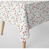 Tkanina plamoodporna 140 cm obrusowa kwiaty - 1MB