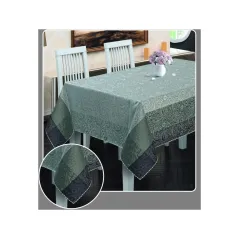 Obrus Teflonowy Caffe 85x85 Szary Grafit Kwiaty