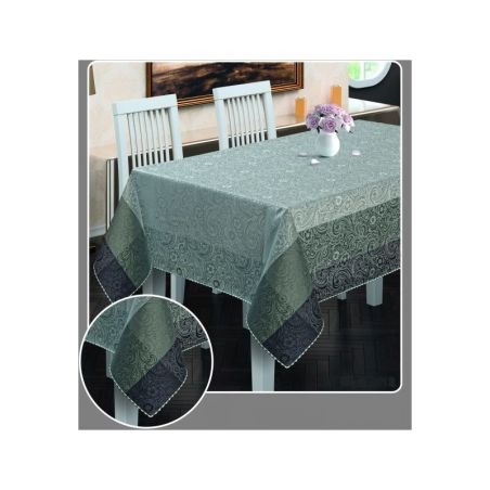 Obrus Teflonowy Caffe 85x85 Szary Grafit Kwiaty