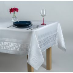 Obrus Teflonowy Lux 140 x 200 Biały Droga Grecka