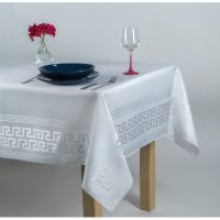 Obrus Teflonowy Lux 140 x 280 Biały Droga Grecka