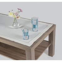 Obrus z Mereżką Kremowy 140x240 Prosty i Elegancki
