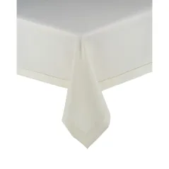 Bieżnik z Mereżką Kremowy 50x100 Prosty Elegancki