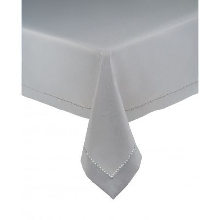 Obrus z mereżką 70x150 Szary Prosty i Elegancki