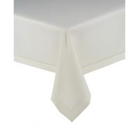 Obrus z Mereżką Kremowy 90x160 Prosty i Elegancki