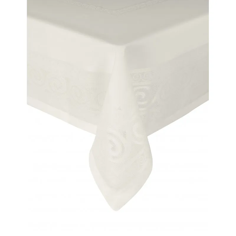 Obrus Elegancki Teflonowy 140 x 300 Bello Kremowy