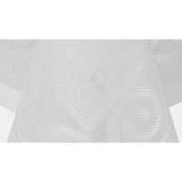 OObrus Elegancki Teflonowy 140 x 350 Bello Biały