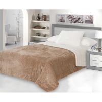 Koc/Narzuta/Capri 160x200 BROWN 114/CREAM