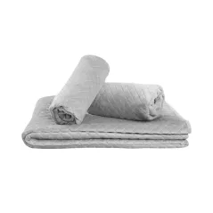 Narzuta Velvet 160x210+2x70x160 Na Sofę i Fotele J. Szara