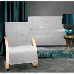 Narzuta Velvet 160x210+2x70x160 Na Sofę i Fotele J. Szara