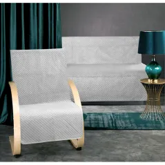 Narzuta Velvet 160x210+2x70x160 Na Sofę i Fotele J. Szara