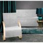 Narzuta Velvet 160x210+2x70x160 Na Sofę i Fotele J. Szara