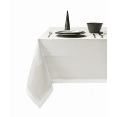 Kremowy Obrus Paula 140x180 Luksusowy i Elegancki