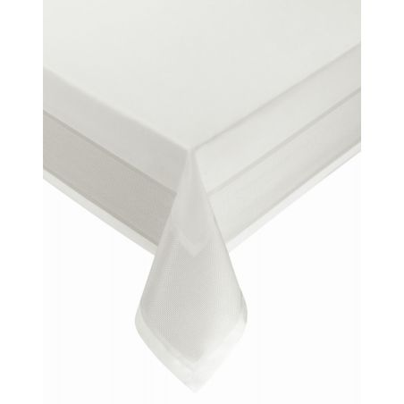 Kremowy Obrus Paula 140x300 Luksusowy i Elegancki